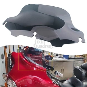 8" Light Smoke Wave Windshield Windscreen For Harley Touring FLHXSE FLHTC 96-13 - Picture 1 of 21