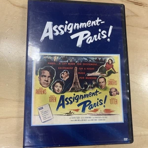 ASSIGNMENT PARIS DVD Dana Andrew's Cult Classic Film Movie - Imagen 1 de 15