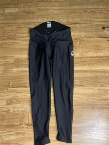 Pearl Izumi Para hombres L Negro Acolchado Ciclismo Pantalones Tobillo Cremallera Térmica Polar EE. UU. - Imagen 1 de 3