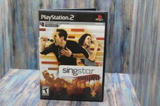 Playstation PS2 Singstar Amped Complete Tested Clean