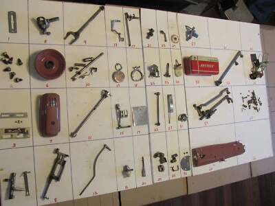 Brother Sewcraft Riviera Model HZ4-B1 Japan Sewing Machine Repair Part Lots - Image 1 of 4