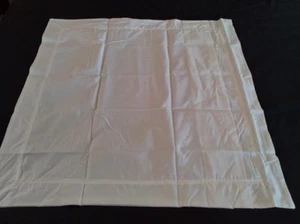 Pottery Barn Euro Everyday Sham White Percale 26"x26" Classic Crisp Cotton NWOT - Picture 1 of 11