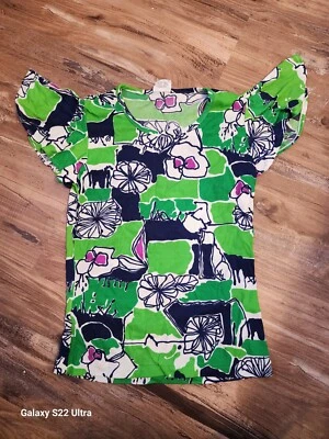 Vintage Nylon Short Sleeve Blouse - Image 1 of 4