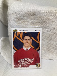 1991-92 Upper Deck Draft Choice Jamie Pushor Detroit Redwings #73