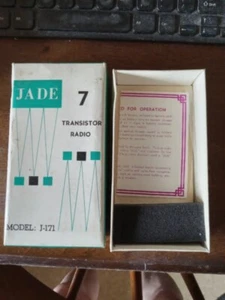 Jade J-171 Transistor Radio Box, clean - Picture 1 of 1