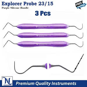 3 Pieces 23/UNC15 Color-Coded Expro Color Coded Dental Periodontal Instruments - Picture 1 of 5