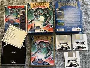 DRAKKHEN Atari ST - Complet - Excellent état - Testé et fonctionnel, TOP! - Foto 1 di 9
