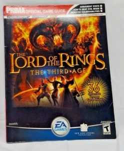 TLoTR 3rd Age Official Game Guide by Prima missing poster The Lord of the Rings - Imagen 1 de 3