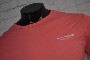 43122-a Vineyard Vines Camiseta Diseño de Bate de Béisbol Catchers Máscara Talla Mediana Hombres - Imagen 1 de 10