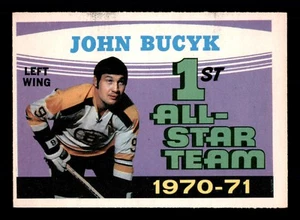 JOHNNY BUCYK 71-72 O-PEE-CHEE 1971-72 NO 255 EXMINT+ 14786 - Picture 1 of 2