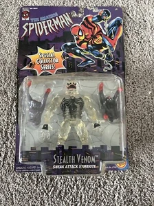 Stealth Venom Sneak Attack Symbiote Amazing Spiderman 1996 ToyBiz Spider-Man - Bild 1 von 7