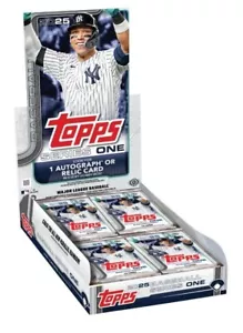 2025 TOPPS SERIES 1 BASEBALL HOBBY BOX BLOWOUT CARDS - Picture 1 of 2