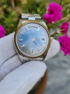 Vintage Rare Ricoh Medallion President Automatic Sky Dial Japan Men's Watch - Picture 1 of 16