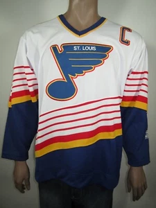 Camiseta Wayne Gretzky St Louis Blues Auténtica Starter Mediana Nueva Con Etiquetas De Colección RARA NHL 96 - Imagen 1 de 5