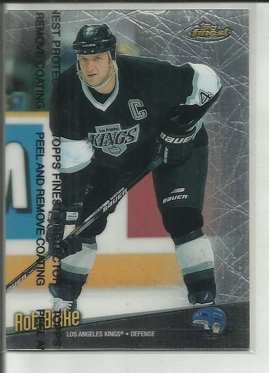 1998-99 Topps Finest #7 Rob Blake Los Angeles Kings - Image 1 of 2