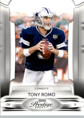 2009 Playoff Prestige Football #27 Tony Romo - Dallas Cowboys - Image 1 of 2