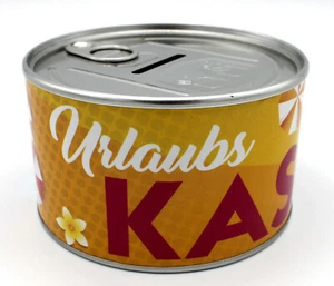 Sparbüchse Urlaubskasse Ø 10 cm Höhe 6 cm Geschenkidee - Bild 1 von 3