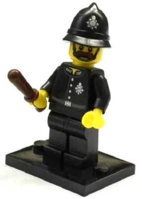 LEGO CONSTABLE MINIFIG w/ ACCESSORIES minifigure from 71002 col11-15 - Image 1 of 3