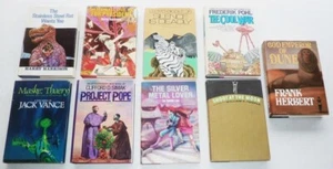 (19) Hardcover Books w/ Dust Jackets / Science Fiction - Picture 1 of 2