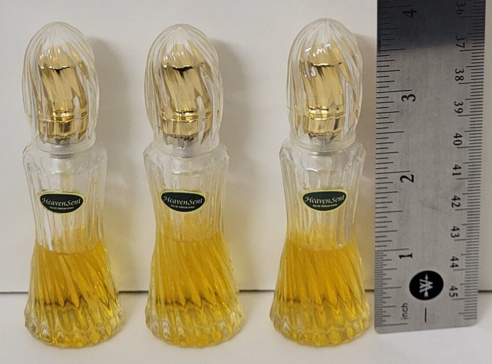 3 paquetes HEAVEN SENT Eau de Parfum MINI Spray 15 ml/0,5 fl oz (bajo relleno como foto) Foto 1 de 3