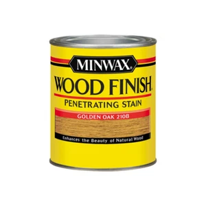 Minwax 70001444 Semi-Transparent Gold Oak Oil-Based Wood Stain 1 qt. (Pack of 4) - Picture 1 of 2