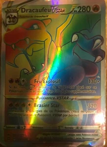 Karta Pokemon Charrizard Full Art Rainbow V Star (portugalska karta) - Zdjęcie 1 z 2