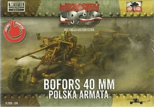 Pistola antiaérea First To Fight 1/72 (20 mm) 40 mm Bofors (versión polaca) - Imagen 1 de 1