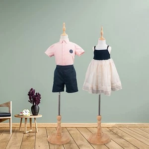 2-3 Jahre alte Kind Schaufensterpuppe verstellbar Kleinkind Kleid Form Display (beige) - Bild 1 von 15