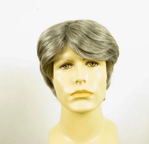 Perruque homme 100% cheveux naturel grise poivre et sel OLIVIER 44 - Imagen 1 de 8
