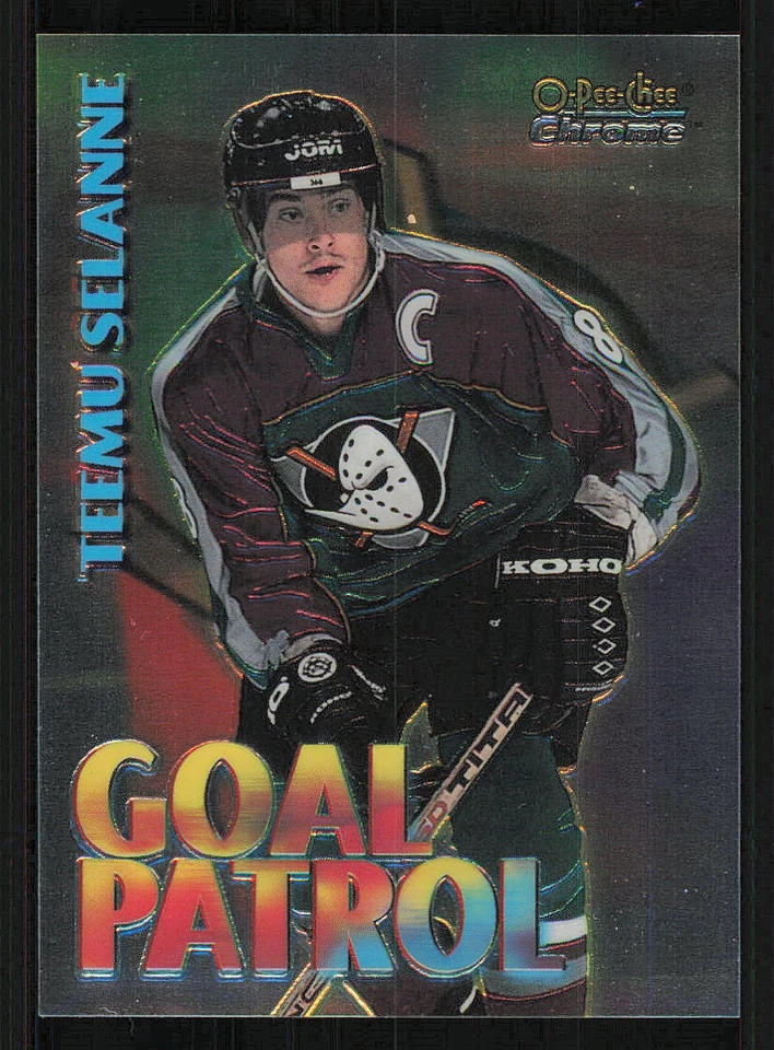 1998-99 O-Pee-Chee Chrome Season's Best #SB13 Teemu Selanne - Image 1 of 2