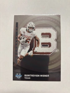 2025 Bowman Chrome U Football - #LU-21 QUINTREVION WISNER Lettered Up Insert - Picture 1 of 1