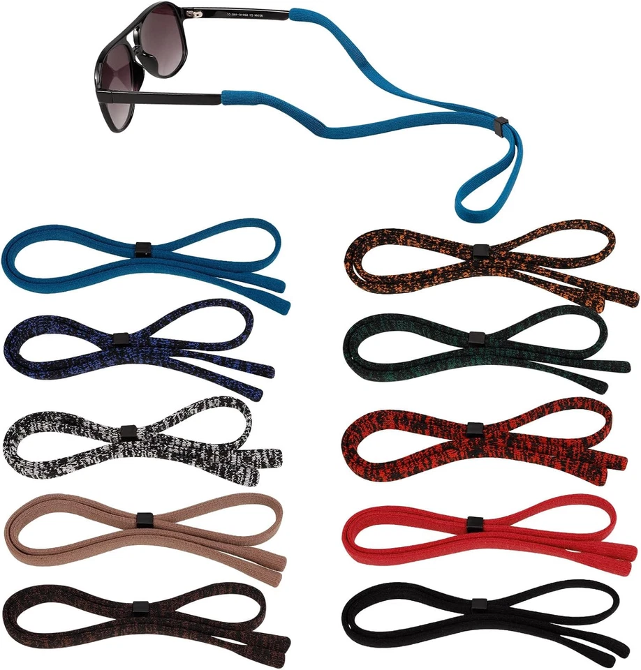 Sport Brillenband verstellbar starker Halt Brillenkordel 10 Stück - Bild 1 von 4