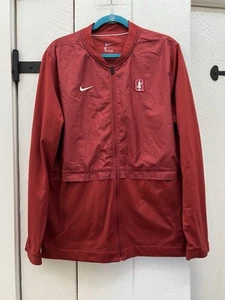 Nike Stanford Track Jacket Red Men’s Large Full Zip - Picture 1 of 12