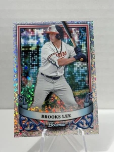๐ฅ BROOKS LEE TWINS 2024 Bowman Sterling - Mini Diamond #'D / 150 ๐ฅ - Picture 1 of 4