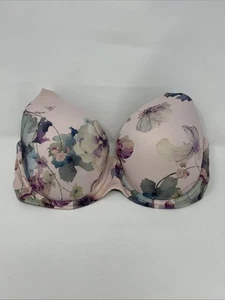 SOMA Size 36 DDD Pink Floral Embraceable Perfect Coverage Underwire Bra 052405 - Picture 1 of 7