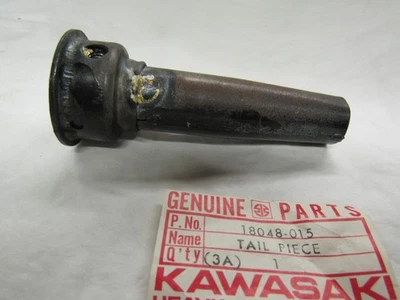 ХВОСТОВАЯ ТРУБА KAWASAKI A1SS A7SS F3 НОВАЯ ИЗ СТАРЫХ ЗАПАСОВ ОТ ОРИГИНАЛЬНОГО ПРОИЗВОДИТЕЛЯ 18048-006 - Изображение 1 из 2