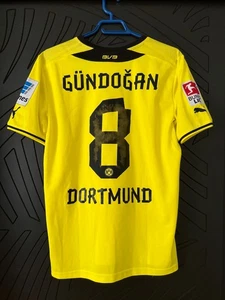 İlkay Gündoğan #8 Jersey Puma M Trikot Borussia Dortmund Home Shirt Gundogan - Picture 1 of 7