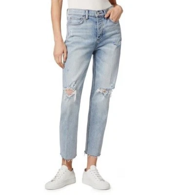 Joe's Jeans Scout tiro medio Boyfriend Jeans 26 NUEVO desgastado pierna recta Denim Foto 1 de 4