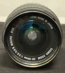 Sigma ZOOM 28-80mm 1:3.5-5.6 MACRO 55 Lens(Pre-Owned) - Picture 1 of 4
