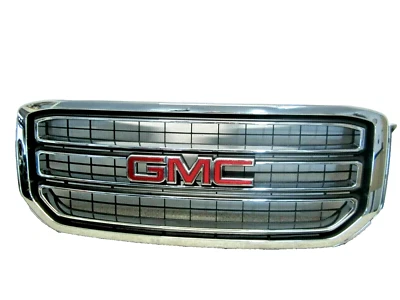 2015 - 2020 GMC YUKON XL OEM FRONT UPPER CHROME GRILLE ASSEMBLY 84119634 #3A-1 - Image 1 of 2