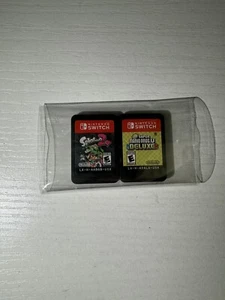 Lotto/pacchetto giochi Super Mario Bros U Deluxe & Splatoon 2 per Nintendo Switch testato - Foto 1 di 2