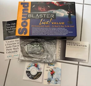 CreativeSound Blaster Live Prody Parrot Unreal Environmental Audio Windows 95/98 - Afbeelding 1 van 17