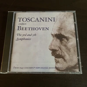New Toscanini conducts Beethoven - Symphonies no 3 & 5 / NBC CD - BRAND NEW! - Picture 1 of 2