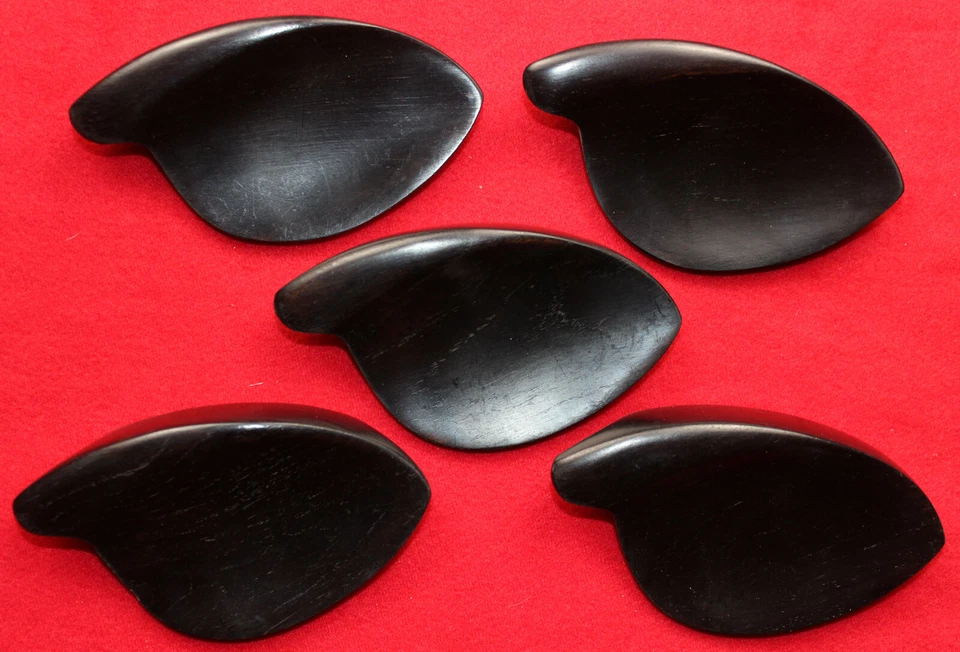 Violin part 5pcs violin Ebony new mode Chin rest 4/4 - Image 1 of 1