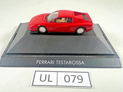 HERPA FERRARI Testarossa "Oldtimer" Red H0 1:87 "SKU UL079" - Ref.  F004 - Photo 1/4