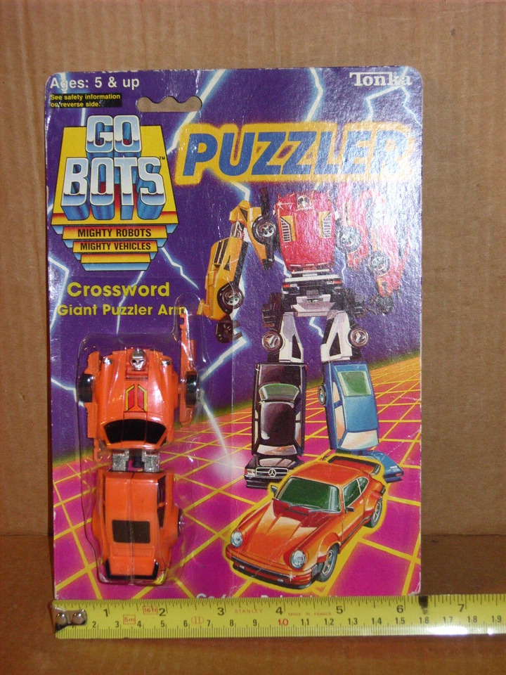 CROSSWORD MOSC Giant Puzzler Arm GoBots Go-Bots Robo Machines Transformers 1985 - Image 1 of 4