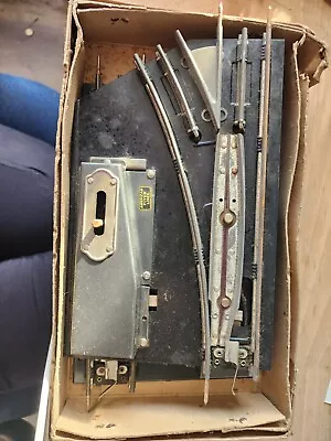 American Flyer O gauge Manual Track Switch Left Right pair C-5 good - Image 1 of 4