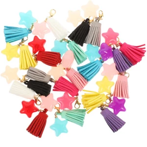 20 Pcs Fünf-Punkte-Star Quaste Hanging Dekoration Handyanhänger Handy-Anhänger - Zdjęcie 1 z 12