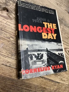 The Longest DAy June 6 1944 by Cornelius Ryan HC 1959 - Picture 1 of 9