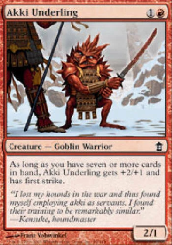 AKKI UNDERLING X4 4 4X Saviors of Kamigawa MTG Magic the Gathering Cards DJMagic - Image 1 of 1